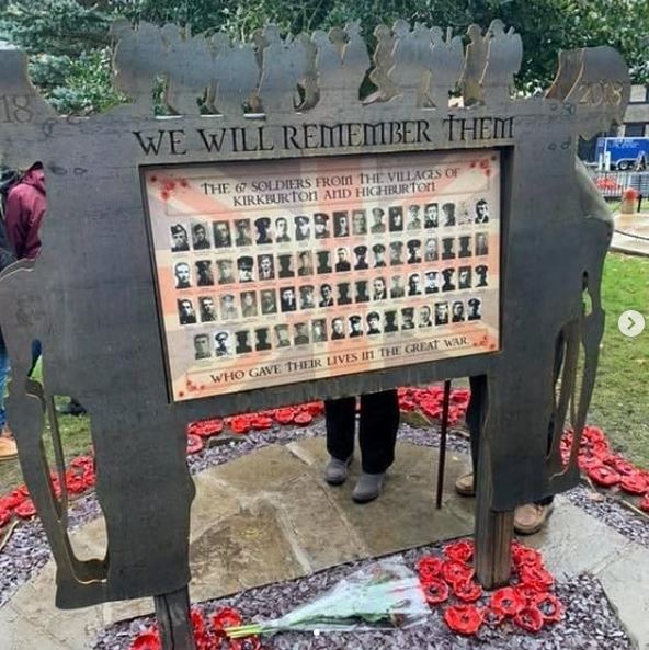 'We Will Remember Them' War Memorial